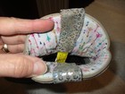 Girl's Youth, Dan Post, Gray Leather, Cowboy, Western Boots, Size 2 D — photo 7