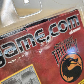 Mortal Kombat Trilogy Cartridge - Tiger Game.com - NEW - Damaged Seal