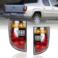 Pair Tail Lights For 2006-2008 Honda Ridgeline Rear Left And Right Tail Lamps