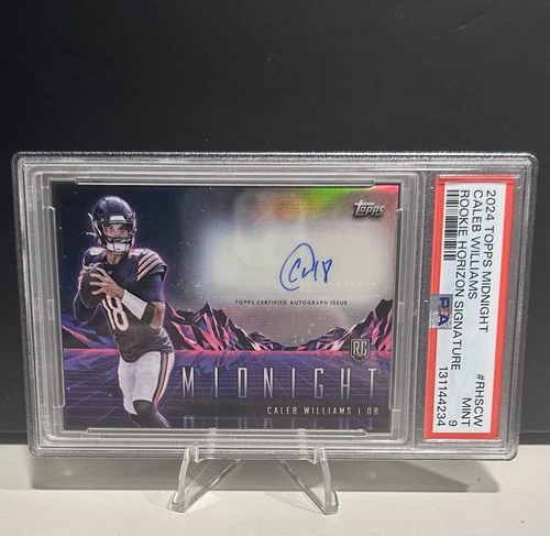 2024 Topps Midnight Horizon Caleb Williams Rookie Auto 🔥PSA 9 🔥 Bears