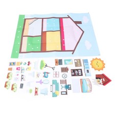 Room Decor Felt Story Board Set 40.16x29.53in Preschool Learning Activities Felt