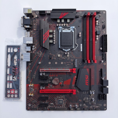 MSI Z370 Gaming Plus ATX Mainboard Sockel LGA1151 V2 für Intel 8. 9. Gen DDR4