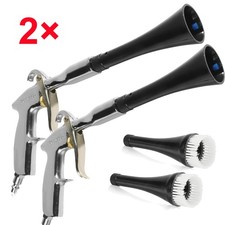 2 pack Car Cleaning Gun Detailing Interior Dryer Air Blow Gun High Pressure