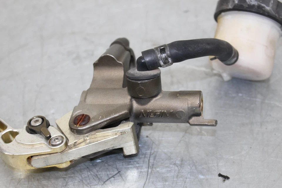 Kawasaki Ninja ZX10R 2004 2005 OEM cilindro maestro de freno delantero con palanca Foto 4 de 4