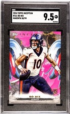 2024 Topps Inception - Bo Nix #161 Magenta 50/99 (RC) Rookie Denver Broncos SP