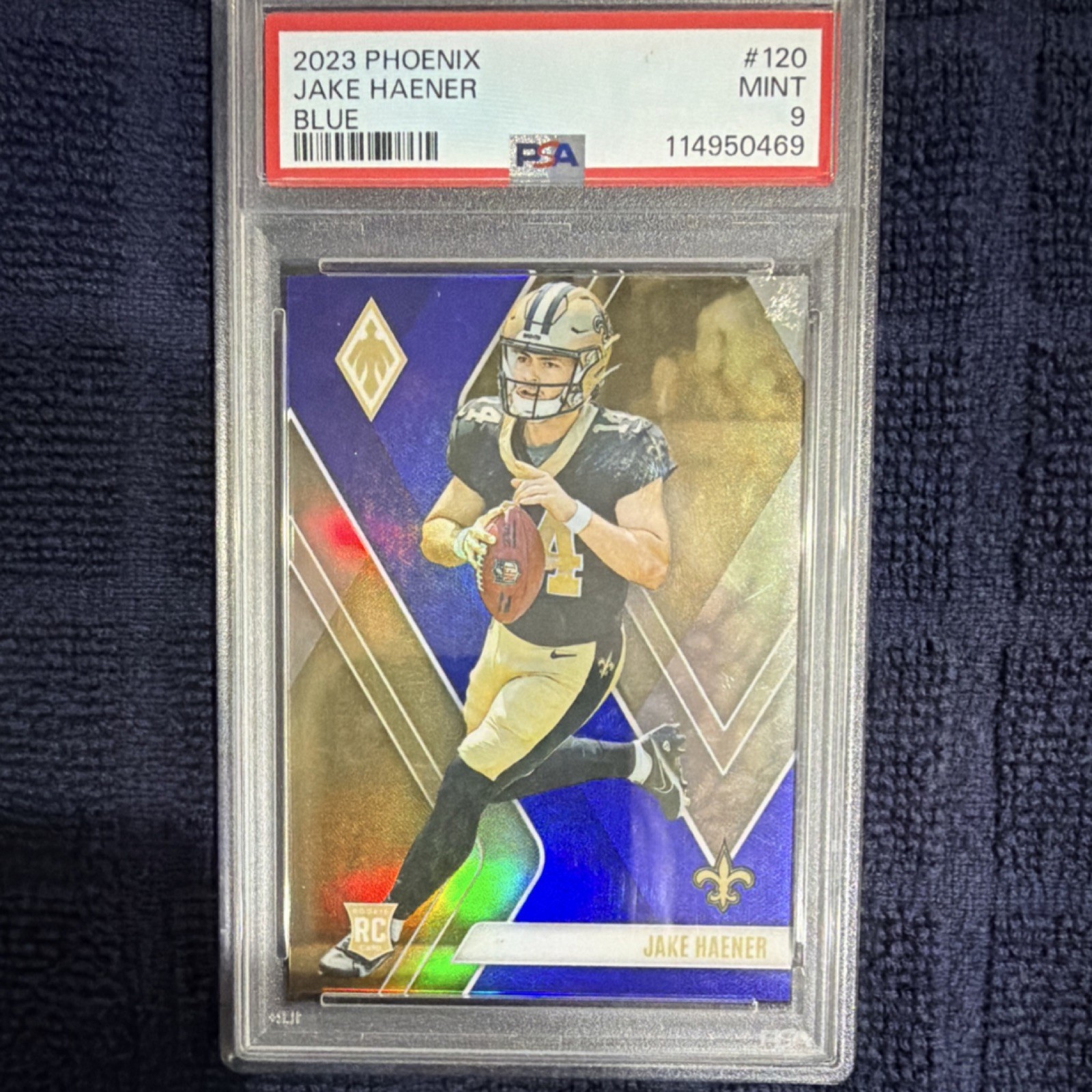 Jake Haener Panini Phoenix #120 Blue