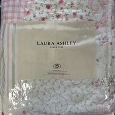 NEW Laura Ashley Kids Ellyn Microfiber Pnk TW Quilt/Sham Set VP Web Basic