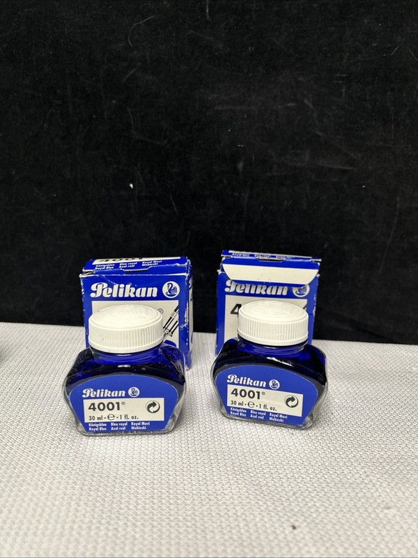 Pelikan 4001 Bottled Ink for Fountain Pens, Royal Blue, 30Ml 1oz