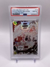 Gum-Gum Fire-Fist Pistol Red Hawk (Alternate Art) OP11-114 A Fist