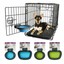 thumbnail 1 - Collapsible Dog Kennel Crate Bowl - 2 Sizes, 2 Colours 1,2 &amp; 3pack Available