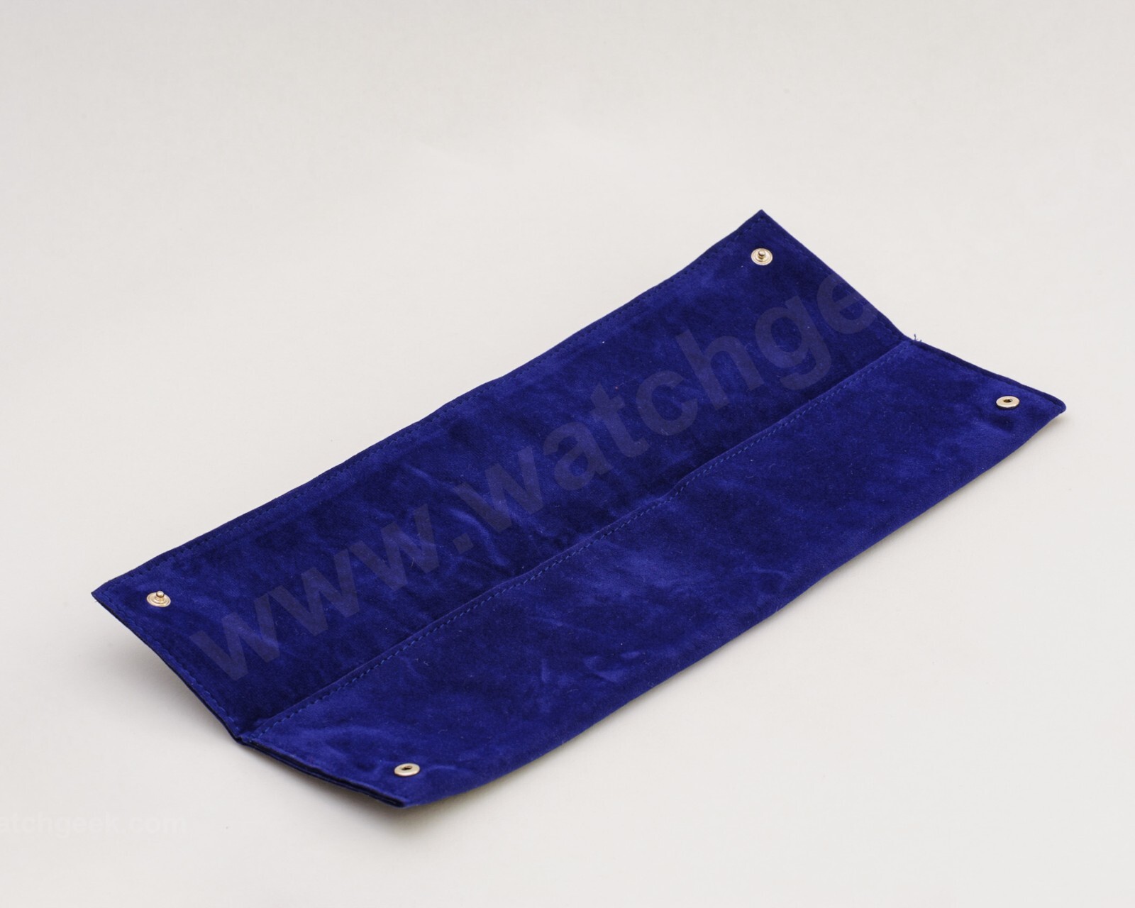 100% Authentic Chaumet Watch Sleeve Travel Pouch Velvet Blue - RARE