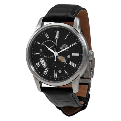 Orient Sun and Moon Automatic Black Dial Men's Watch RA-AK0010B10B