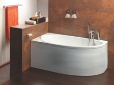 Baignoire d'angle acrylique