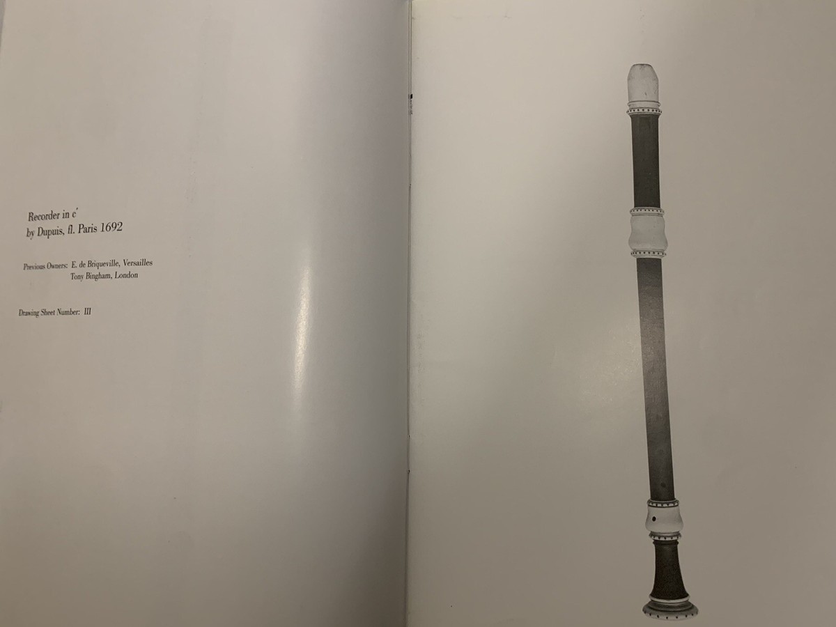 The Recorder Collection of Frans Bruggen Frederick Morgan Drawing