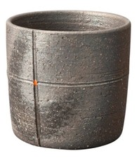 Shigaraki ware Japanese pottery Water glass cup Tumbler Cross Rock glass Japan
