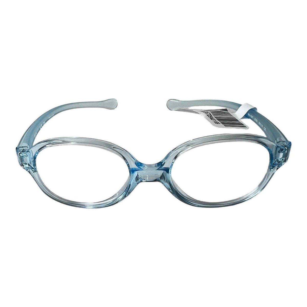 Ray Ban Eyeglasses Frames RB 1587 3769 39-14-125 Clear/Blue Full Rim‎ H4789 Ray-Ban RY1587 Kids Blur, Clear Prescription eyeglasses main image 2