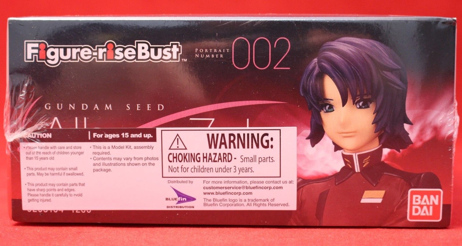 Bandai Mobile Suit Gundam Seed Athrun Zala Figure-rise Bust Japan Model Kit 2016