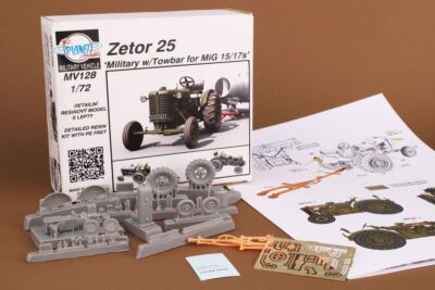 1/72 CMK Zetor 25 Military w/Towbar for MiG 15/17s Resin | eBay