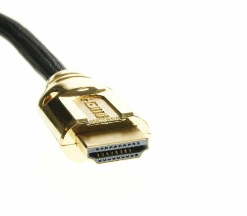 Ex-Pro High Speed HDMI CABLE v2/1.4a 3D 2160p SKY Q HD 4K Ultra HD 1,2,3,5,10m - Picture 1 of 7