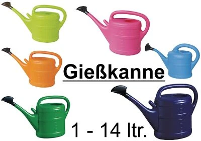 GELI Gießer Gießkanne Kunststoff 1 · 2 ·3 · 5 · 10 oder 14 L Kanne in versch. Farben