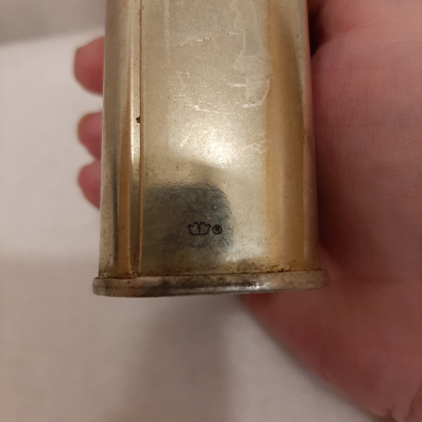 Master Prime Neatsfoot Compound Oil Tin Can With Product Petronio Shoe VTG Prop