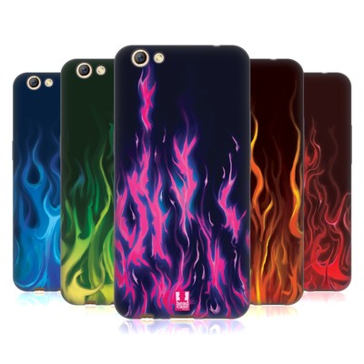 HEAD CASE DESIGNS HOT ROD FLAMES SOFT GEL CASE FOR OPPO PHONES