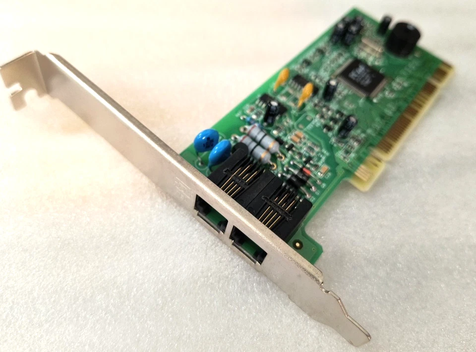 VINTAGE AZTECH PCTEL PCT789T-A MSP5900-U PCI 56K DATA FAX MODEM RM4-BIN55 - Image 4 of 4