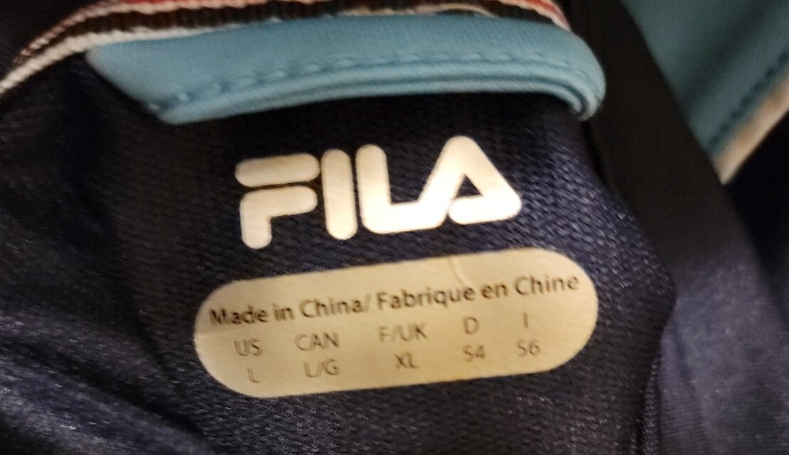 Giacca Maglione Antivento Fila 2021 BNP PARIBAS OPEN Taglia Large