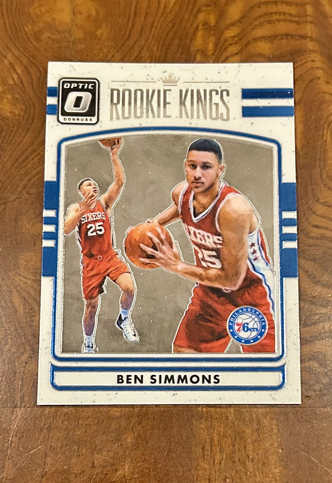 BEN SIMMONS RC 2016-17 Donruss Optic Rookie Kings #2 RC 76ers Brooklyn Nets