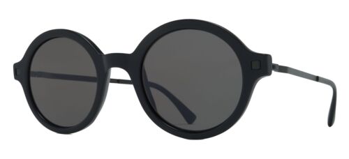 Mykita ESBO C MATTE BLACK/BLACK HI-CON GREY 48/18/0 unisex Sunglasses - Picture 1 of 2