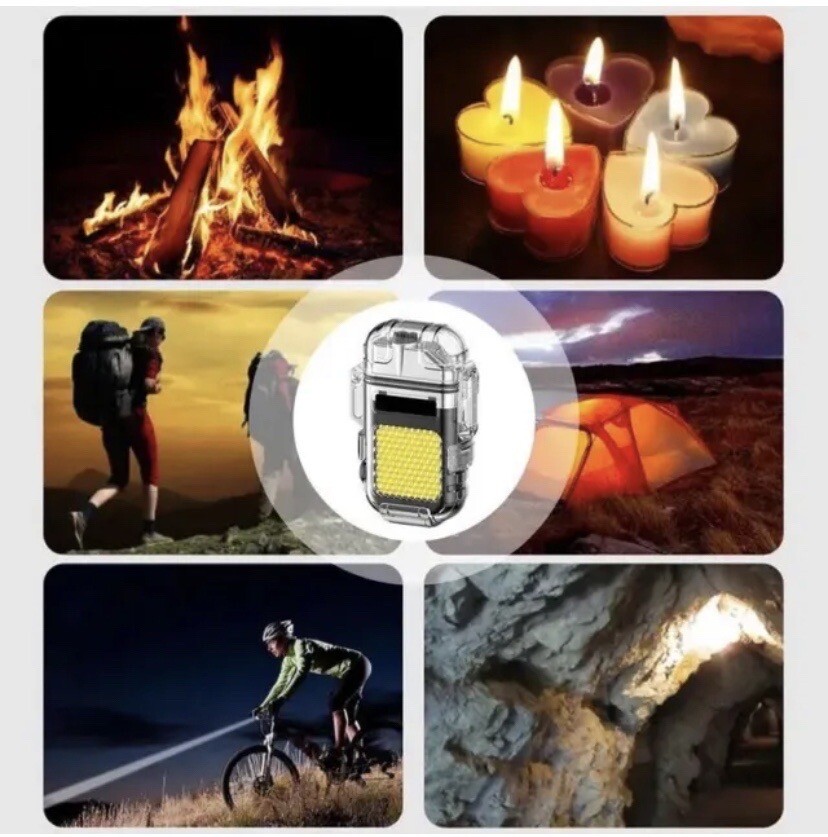 Multifunctional Lighter Tiktok Tesla Coil Lighter USB ELECTRONIC ARC