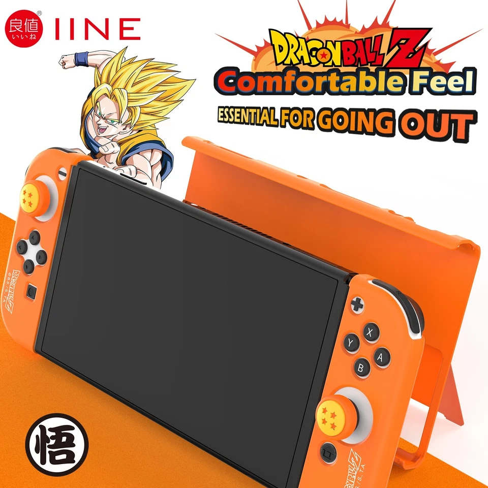 IINE For Nintendo Switch OLED Dragon Ball Hard Case Cover Shell b - Image 3 of 4