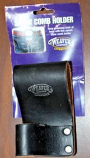Weaver Leather Livestock Leather Show Comb Holder, 80-0999, BK