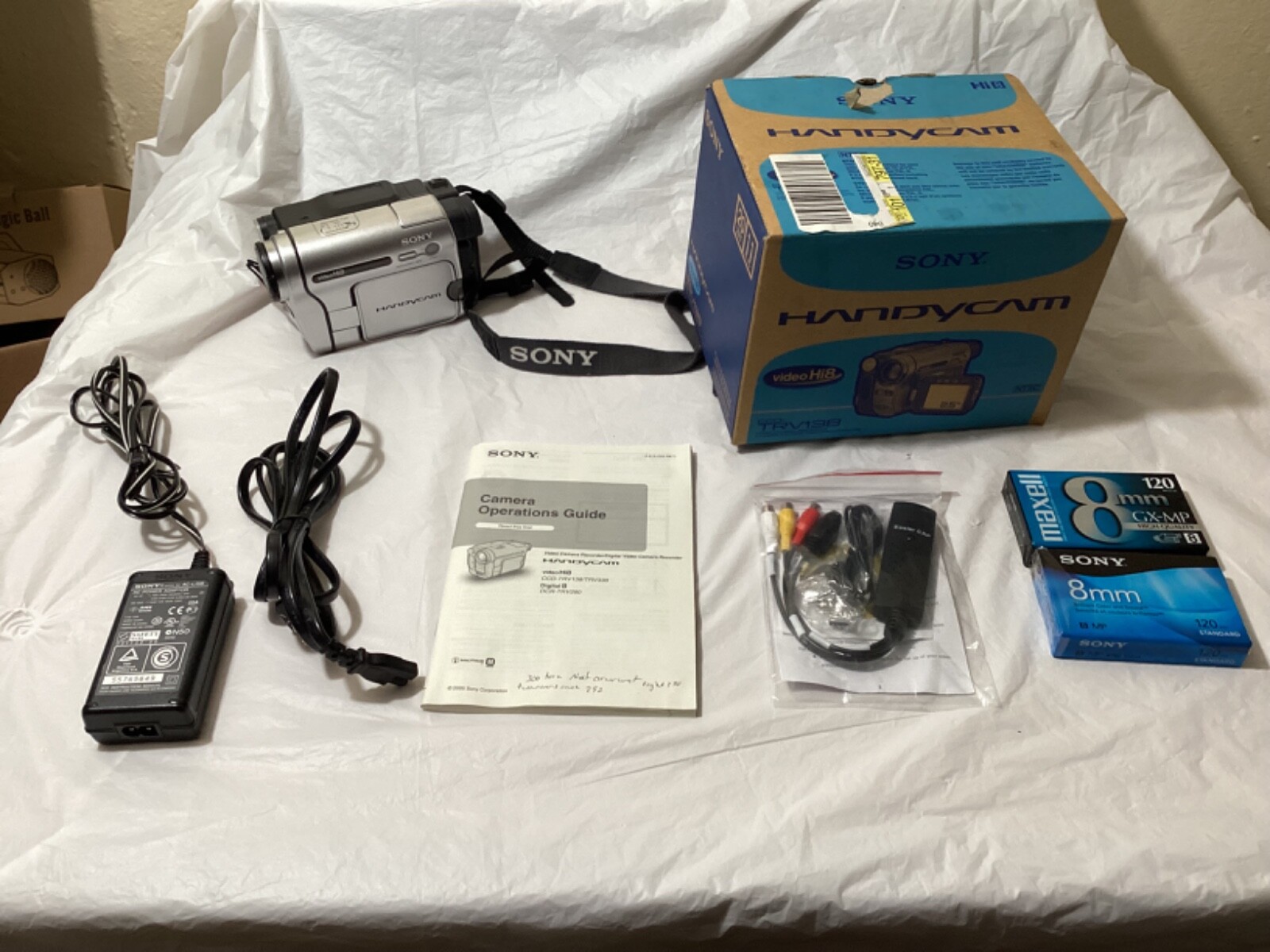 Sony CCDTRV138 Hi8 8mm Video Camera Camcorder Issues/Repairs eBay