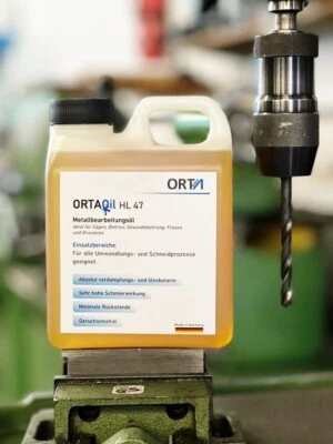 ORTA Kühlmittel Schmierstoff / Kühlflüssigkeit für Bandsägen / Bohrmaschinen