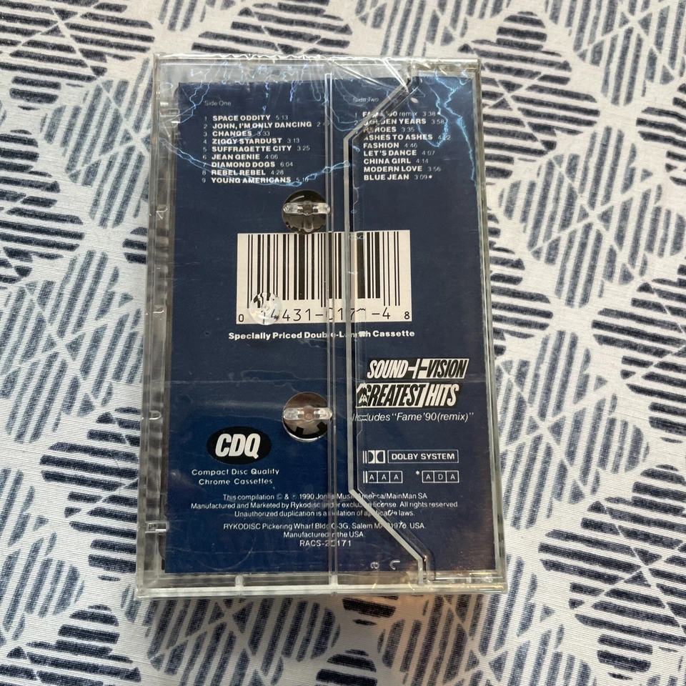 David Bowie CHANGES BOWIE Cassette Tape New Sealed - Image 2 of 4