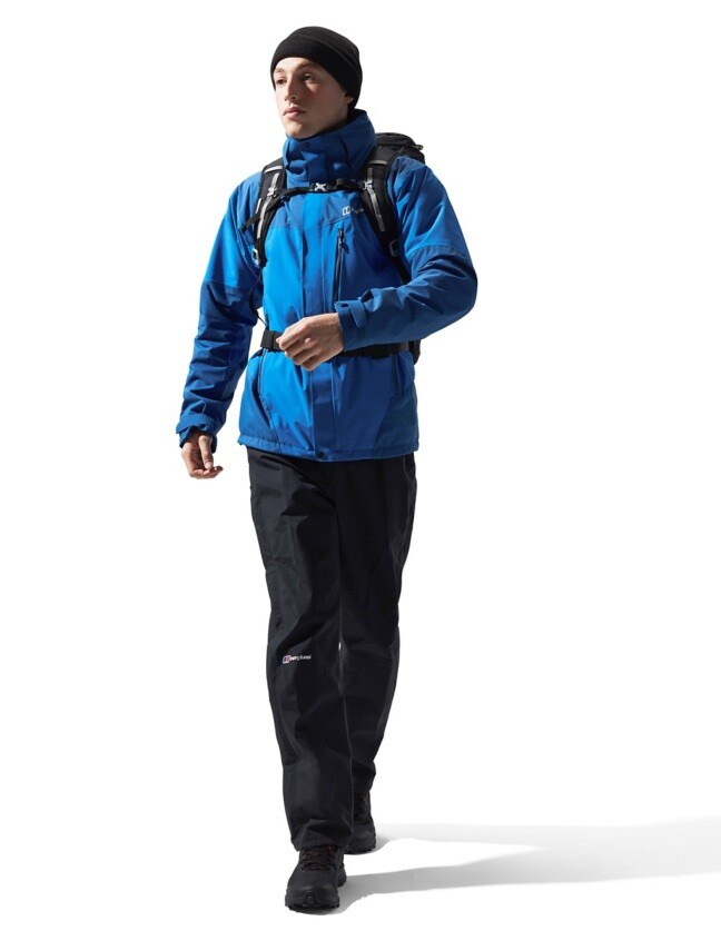 Berghaus Hillwalker Hombre Pantalón Impermeable Cubre-Pantalón Corto 422077/Bp6