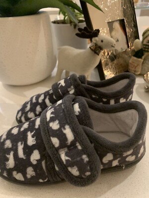 Children's Polar Bear Slippers Size Immaculate John Lewis