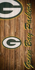 Green Bay cornhole board vinyl wraps