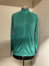 Women's Icebreaker Zoneknit Long Sleeve Jacket Size Medium