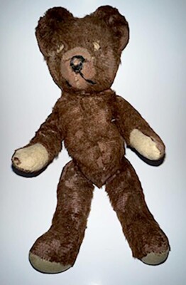 RARE Bruin 1940 s Steiff Brown Teddy Bear 13