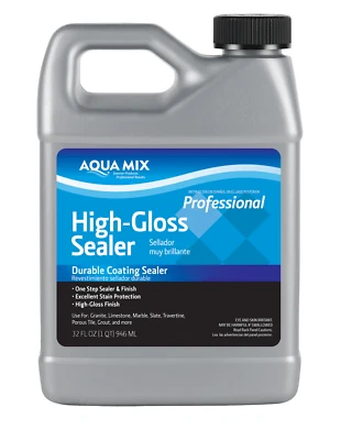 CUSTOM BUILDING PRODUCTS Custom Aqua Mix High Gloss Sealer - Qrt