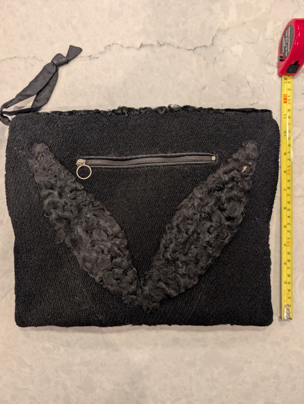 Antique Persian Lamb Rectangular Muff Hand Warmer… - image 5