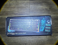 AULA WIND F98 Mechanical Keyboard Wireless/Wired RGB Illuminated Black