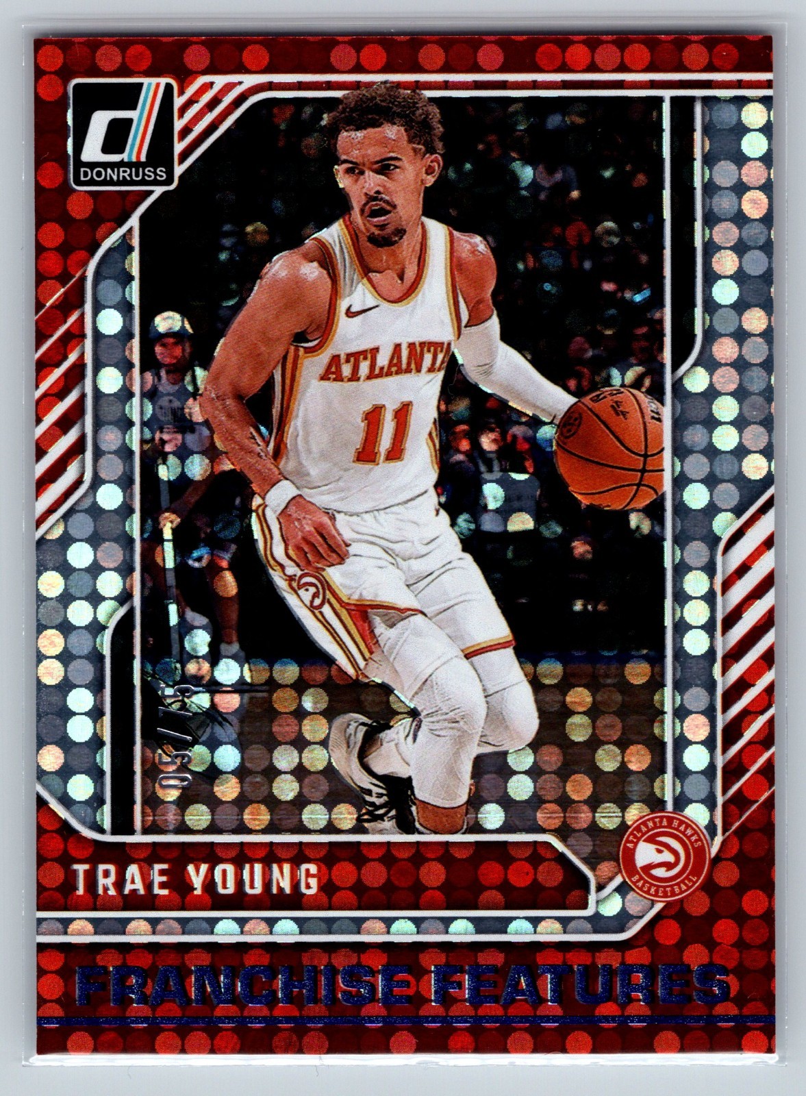 2024-25 Panini Donruss - Franchise Features Trae Young Disco /75 HAWKS