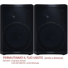 QSC CP12 (coppia) casse diffusori attivi 1000W x live DJ locali spettacoli NUOVE