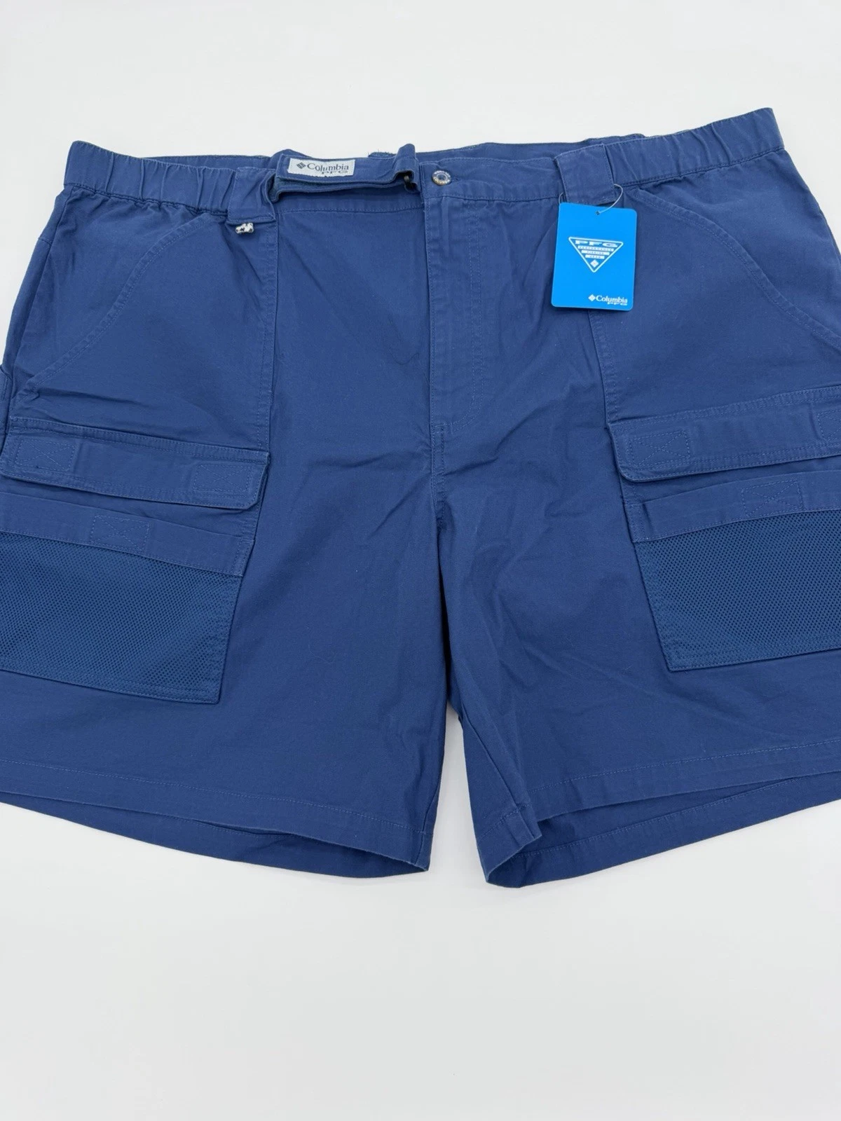 Columbia PFG Men’s Fishing Shorts XXL Blue NWT Fishing Hiking