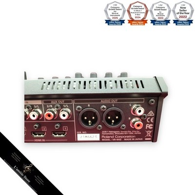 Roland VR-4HD HD AV Mixer Loop Back Video Audio Class SW LCD HDMI