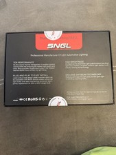 SNGL Projector-Specific LED Headlight Bulbs NEW SNGL Projector-Specific H11 LED Headlight Bulbs 110W Factory Sealed Pair