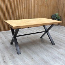 Furniture Village 'Earth' Dining Table Solid Oak  Modern Dining Room - 150cm